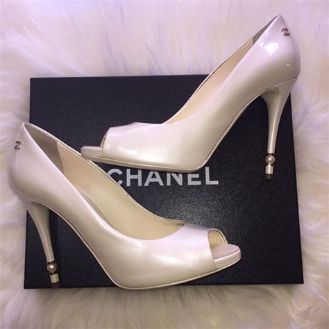 womens chanel shoes|chanel women's high heel shoes.